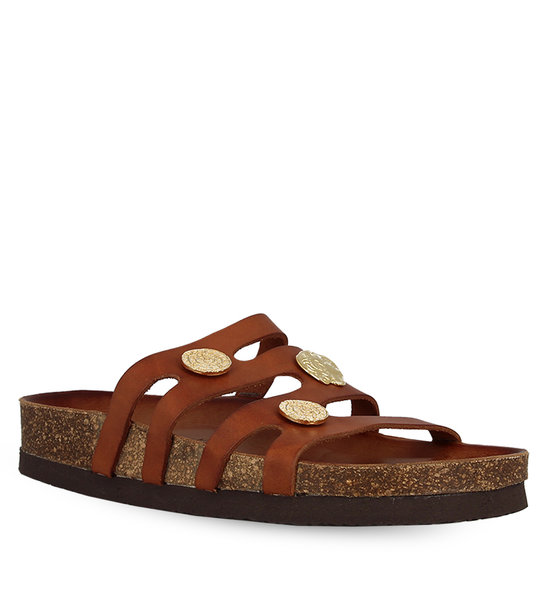 Γυναικεία Δερμάτινα Σανδάλια Parex 11527077