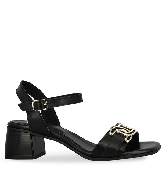 Γυναικεία Δερμάτινα Mε Τακούνι Πέδιλα Parex 11627155