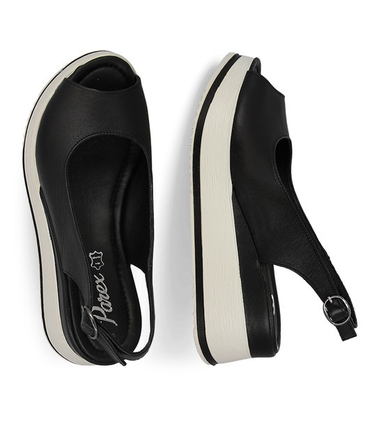 Womens Leather Comfort Sandals Parex 11627324