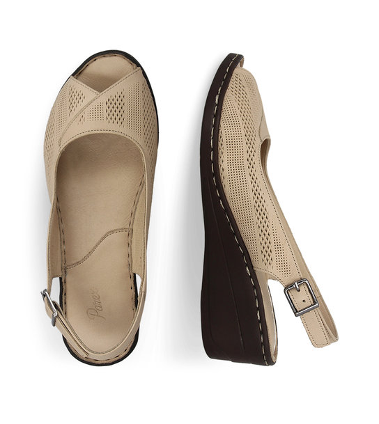 Γυναικεία Δερμάτινα Πέδιλα Parex 11627281