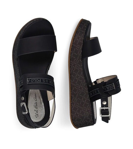 Womens Wedges U.S. Polo Assn. Glory003W/3Y1 Blu005