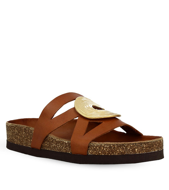 Γυναικεία Δερμάτινα Σανδάλια Parex 11527051