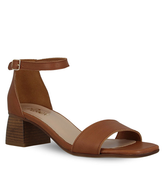 Γυναικεία Δερμάτινα Mε Τακούνι Πέδιλα Parex 11627157