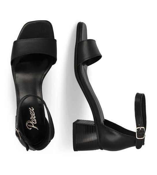 Γυναικεία Δερμάτινα Mε Τακούνι Πέδιλα Parex 11627157