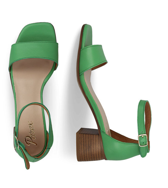 Womens Leather Heeled Sandals Parex 11627157