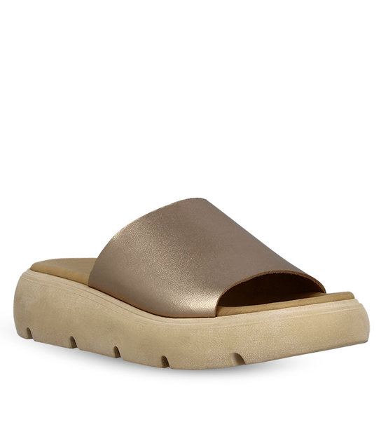 Γυναικεία Δερμάτινα Flatform Parex 12727012