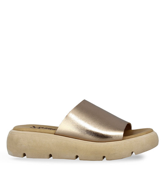 Γυναικεία Δερμάτινα Flatform Parex 12727012