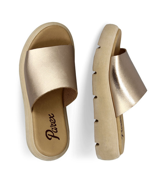 Γυναικεία Δερμάτινα Flatform Parex 12727012