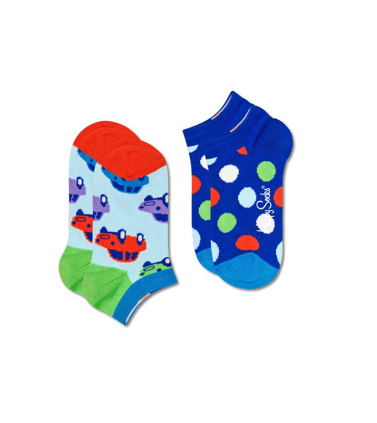 Παιδικές Κάλτσες Σετ Των 2 Happy Socks Kcar02-6500