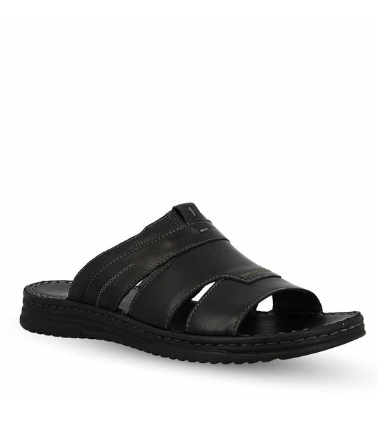 Ανδρικές Δερμάτινες Παντόφλες Comfort Parex 12127061