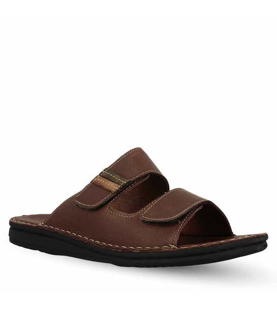 Ανδρικές Δερμάτινες Παντόφλες Comfort Parex 12127062