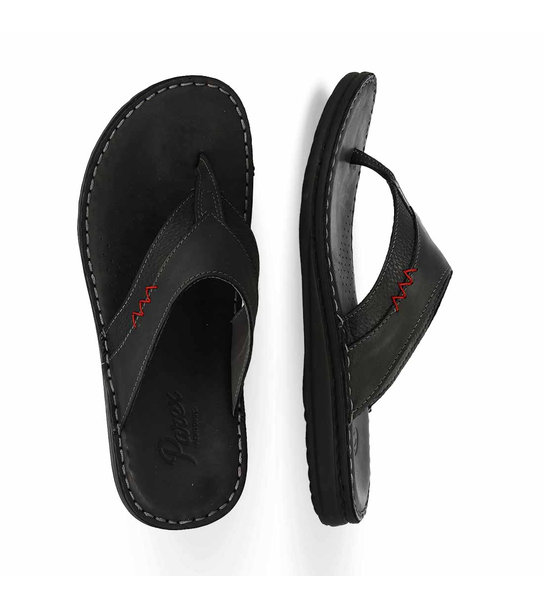 Mens Leather Comfort Sandals Parex 12227023