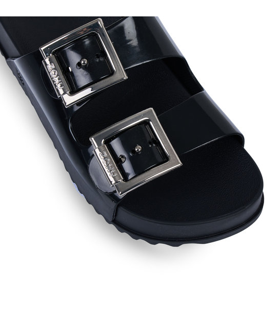 Womens Two Strap Slides Zaxy 1-780-23200-29-1