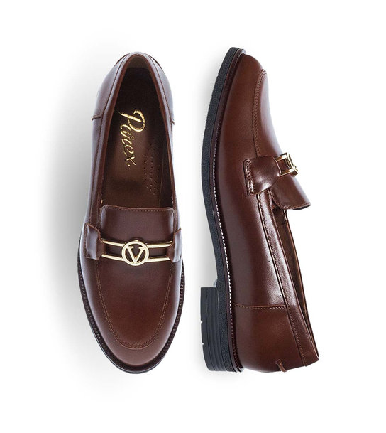 Womens Leather Moccasins Parex 10528012