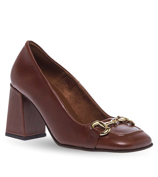 Γυναικείες Δερμάτινες Γόβες Parex 10628008