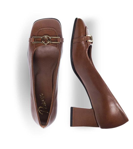 Γυναικείες Δερμάτινες Γόβες Parex 10628012