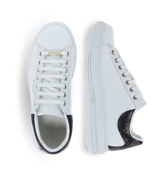 Womens Sneakers Leather Guess Fl7Rnofal12-1