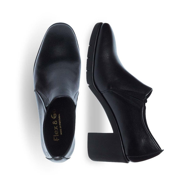 Womens Ankle Boots Leather Flex & Go 10328079