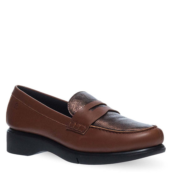 Γυναικεία Δερμάτινα Μοκασίνια Flex & Go 10528063