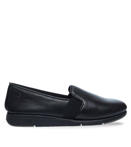 Γυναικεία Δερμάτινα Slip On Παπούτσια Flex & Go 12928002