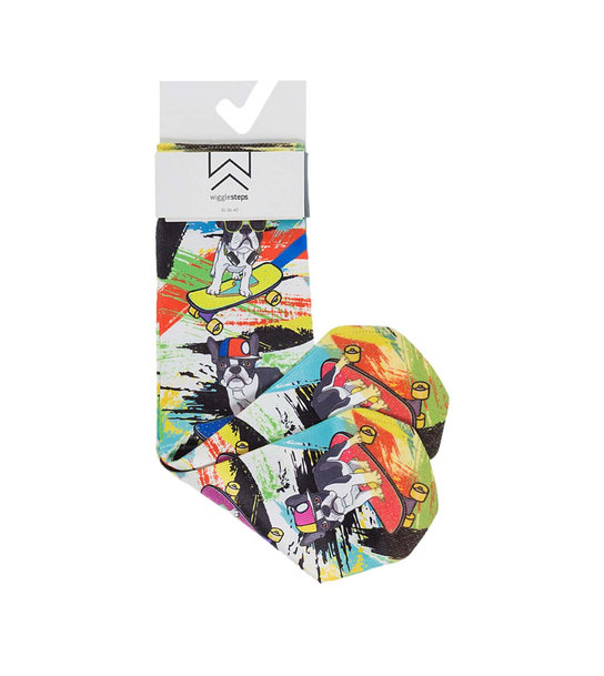 Γυναικείες Κάλτσες Wigglesteps French Skateborder