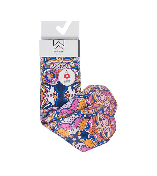 Γυναικείες Κάλτσες Wigglesteps Ethnic Art I Lady