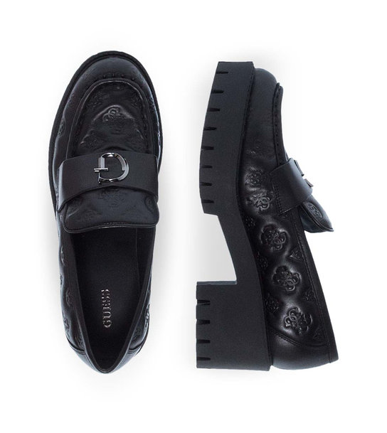 Γυναικεία Δερμάτινα Μοκασίνια Guess Fl8Wnylea14