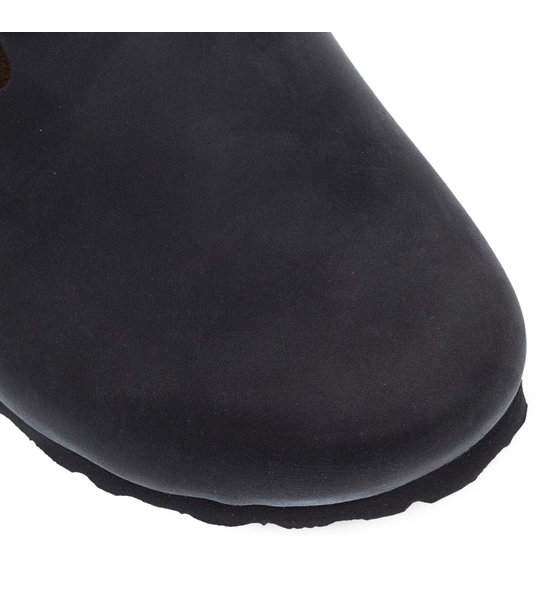 Mens Leather House Slippers Birkenstock Bk0Sh594630035480000 - Narrow fit