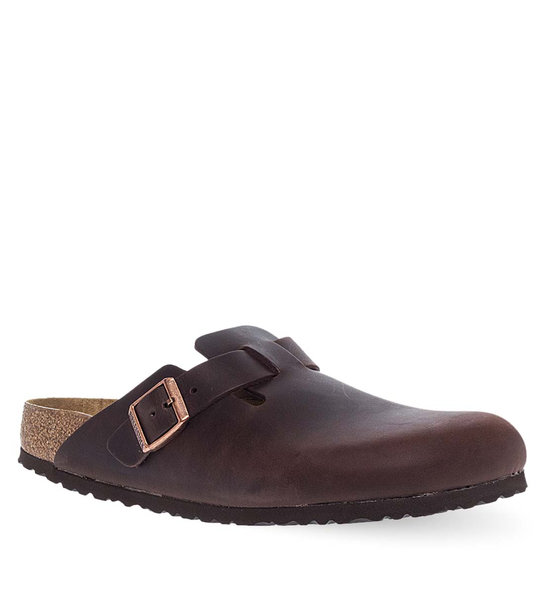 Mens Leather House Slippers Birkenstock Bk0Sh860133003548000-1