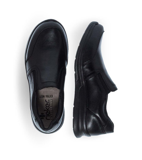 Ανδρικά Δερμάτινα Slip On Παπούτσια Rieker 14850-01