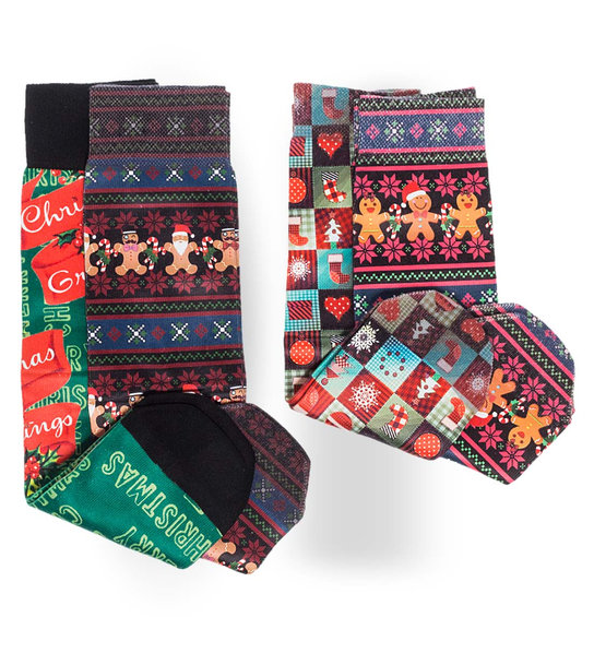 Unisex Κάλτσες Wigglesteps Xmas Couple Triangle Box