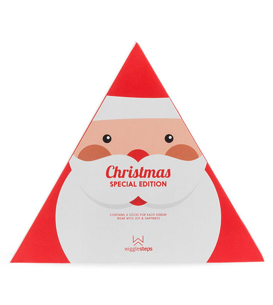 Unisex Κάλτσες Wigglesteps Xmas Couple Triangle Box