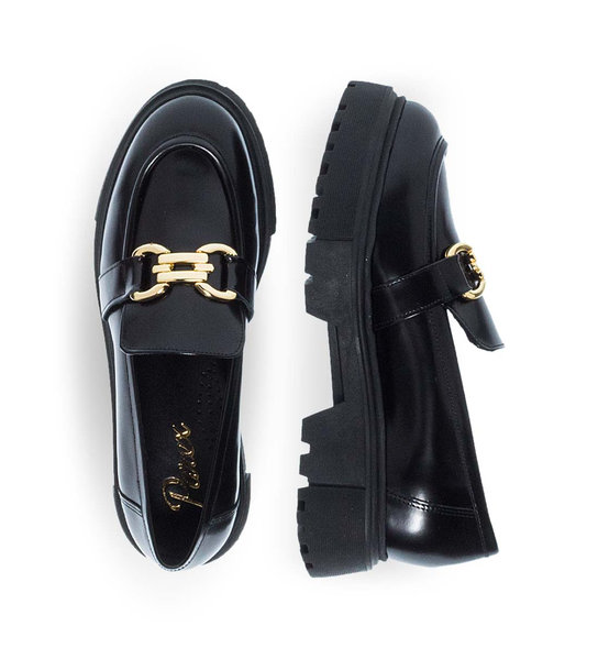 Womens Leather Moccasins Parex 10528043