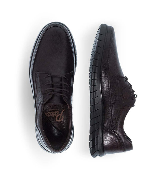 Mens Leather Casual Shoes Parex 13128038