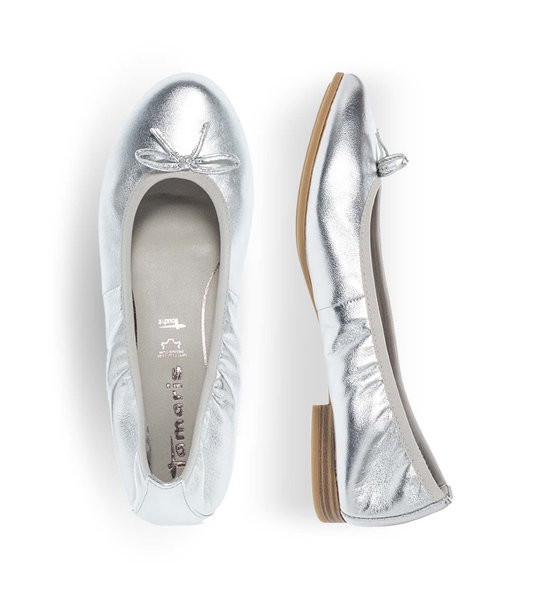 Womens Leather Ballerinas Tamaris 1-1-22116-41 941