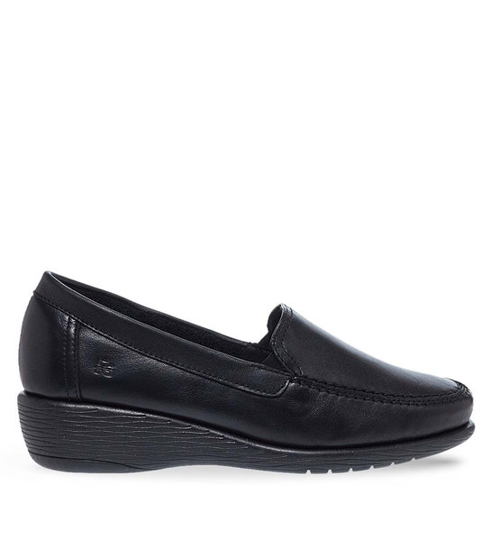 Γυναικεία Δερμάτινα Slip On Παπούτσια Flex & Go 12929005