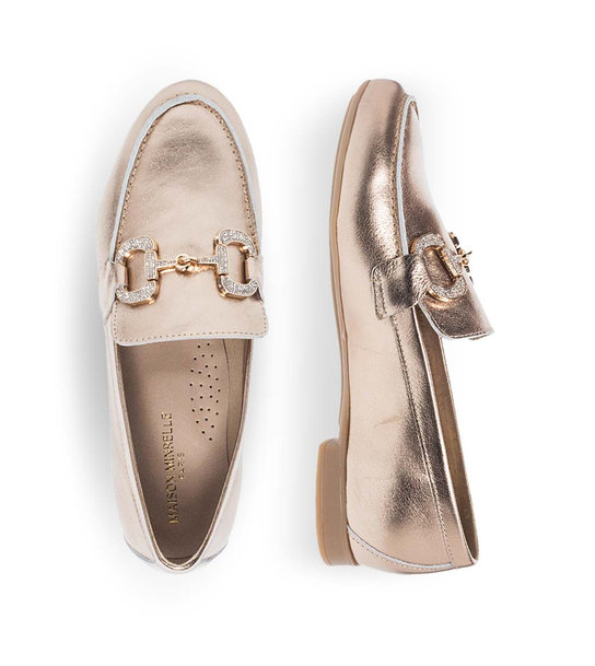 Womens Leather Moccasins Maison Minrelle 10529001