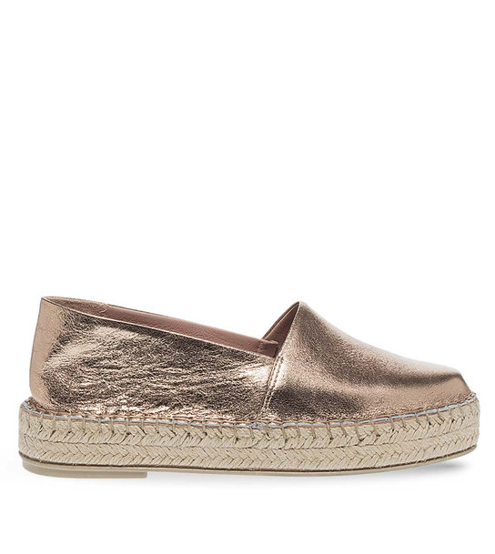 Womens Leather Espadrilles Maison Minrelle 12029014