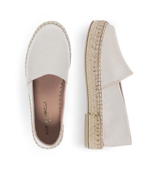 Womens Leather Espadrilles Maison Minrelle 12029014