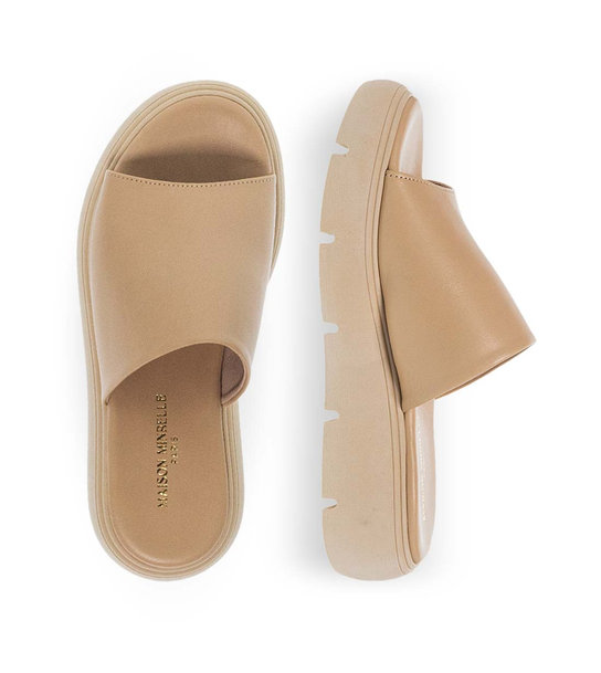 Γυναικείες Δερμάτινες Comfort Παντόφλες Maison Minrelle 12129052