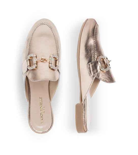 Womens Leather Mules Maison Minrelle 13029004