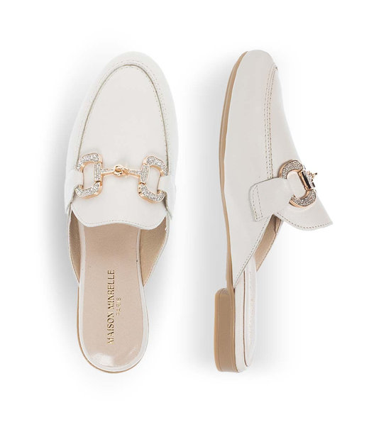 Womens Leather Mules Maison Minrelle 13029004