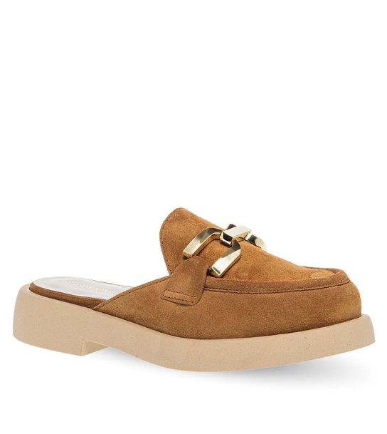 Women's Leather Mules Maison Minrelle 13029005