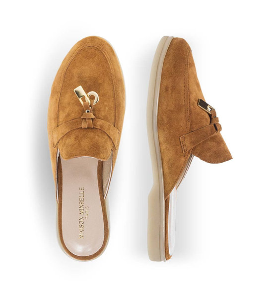 Womens Leather Mules Maison Minrelle 13029006