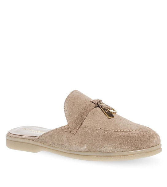 Women's Leather Mules Maison Minrelle 13029006