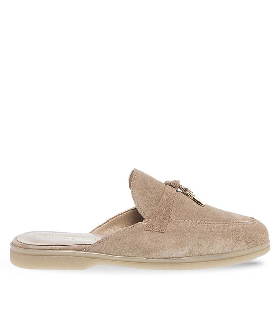 Womens Leather Mules Maison Minrelle 13029006