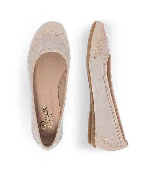 Womens Leather Ballerinas Parex 10429027