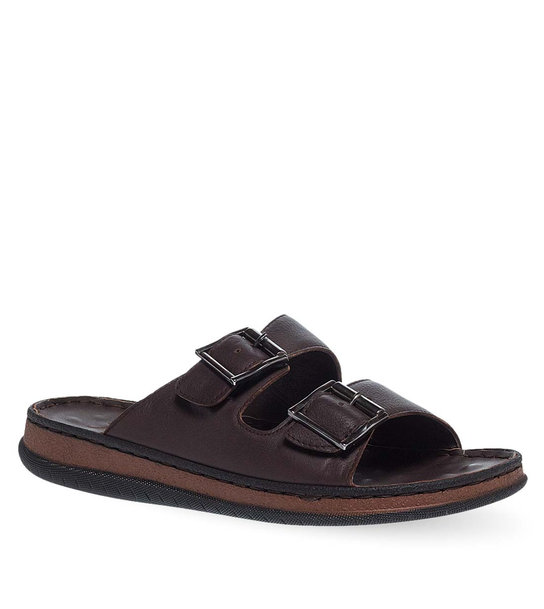 Ανδρικές Δερμάτινες Παντόφλες Comfort Parex 12127075