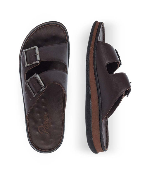 Ανδρικές Δερμάτινες Παντόφλες Comfort Parex 12127075