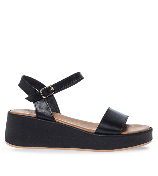 Γυναικεία Δερμάτινα Flatform Parex 12729014